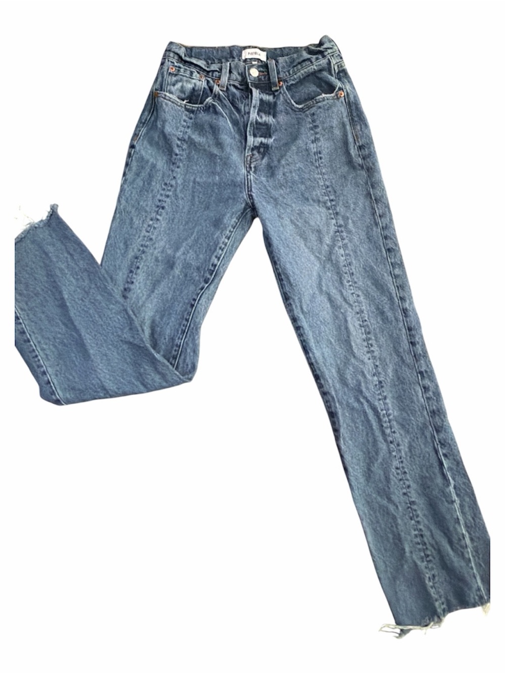 Pistola High Rise Buttom Jeans